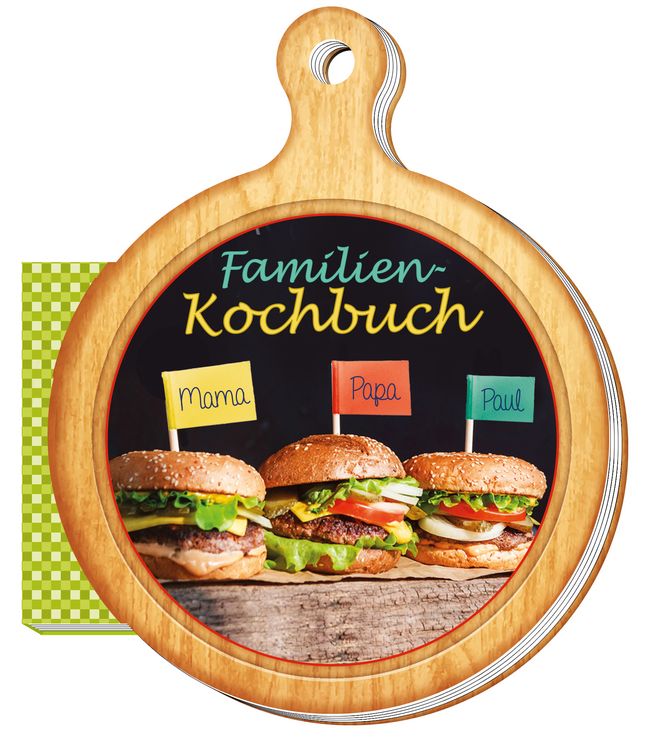 Produktbild: Rezeptbrettchen "Familien - Kochbuch"