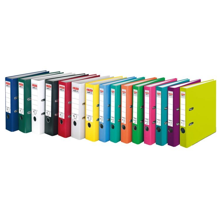 Produktbild: Herlitz Ordner maX.file protect A4 8cm acqua