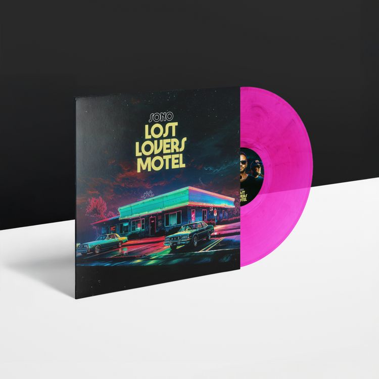 Produktbild: Lost Lovers Motel, 1 Schallplatte (Pink Marble LP)