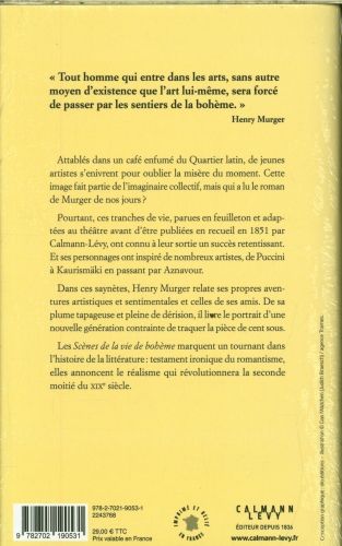 Produktbild: Sc&egrave;nes de la vie de boh&egrave;me