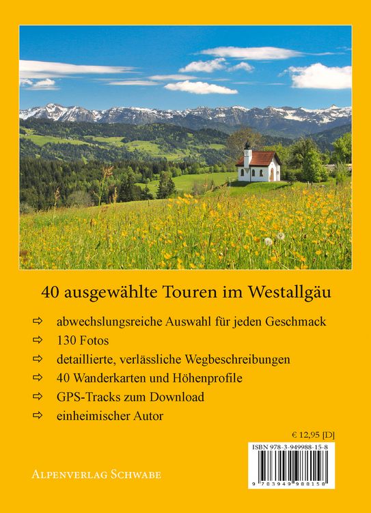 Produktbild: Leichte Wanderungen Westallg&auml;u und Oberstaufen