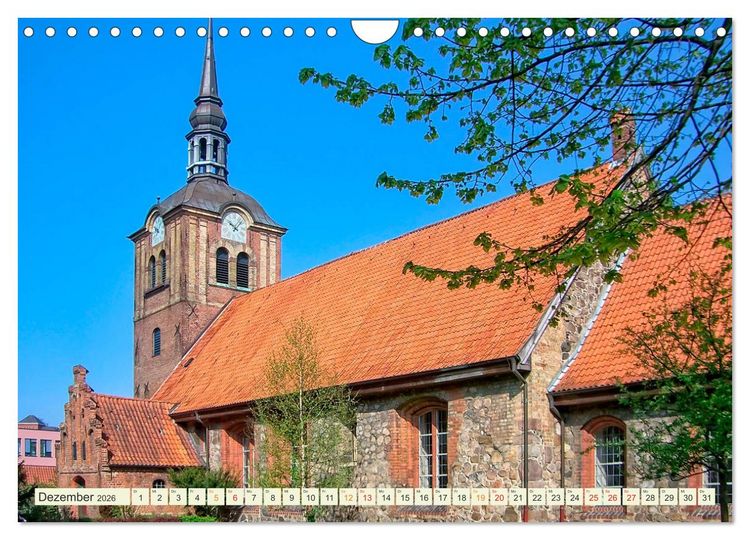 Produktbild: Bezauberndes Flensburg (Wandkalender 2026 DIN A4 quer), CALVENDO Monatskalender