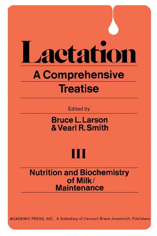 Produktbild: Nutrition And Biochemistry of Milk/Maintenance