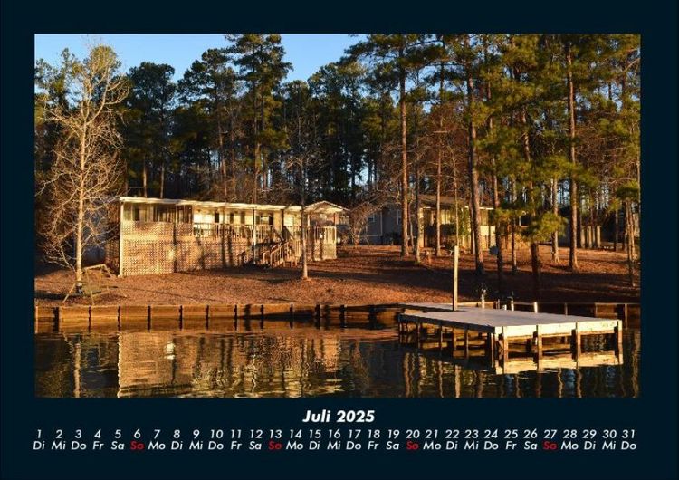 Produktbild: Die Seen der Erde 2025 Fotokalender DIN A4