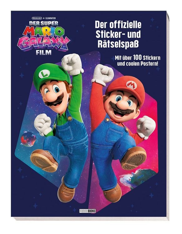 Produktbild: Der Super Mario Galaxy Film: Der offizielle Sticker- und R&auml;tselspa&szlig;