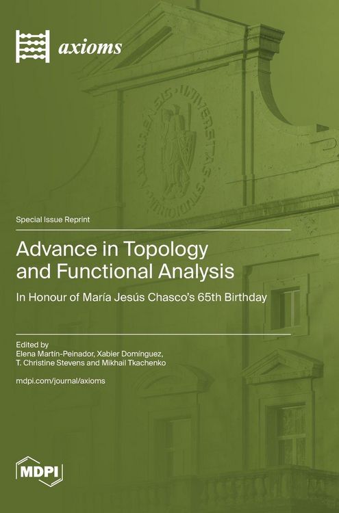 Produktbild: Advance in Topology and Functional Analysis