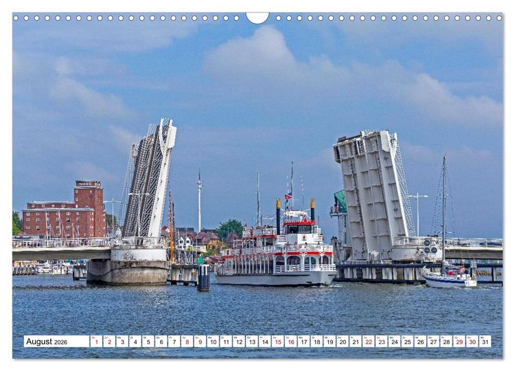 Produktbild: Angeln - Landschaft zwischen Schlei und Flensburger F&ouml;rde (Wandkalender 2026 DIN A3 quer), CALVENDO Monatskalender