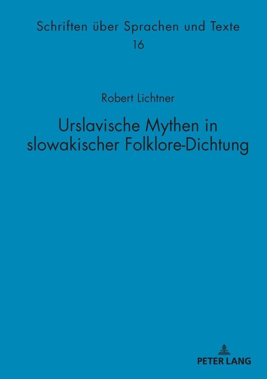 Produktbild: Urslavische Mythen in slowakischer Folklore-Dichtung