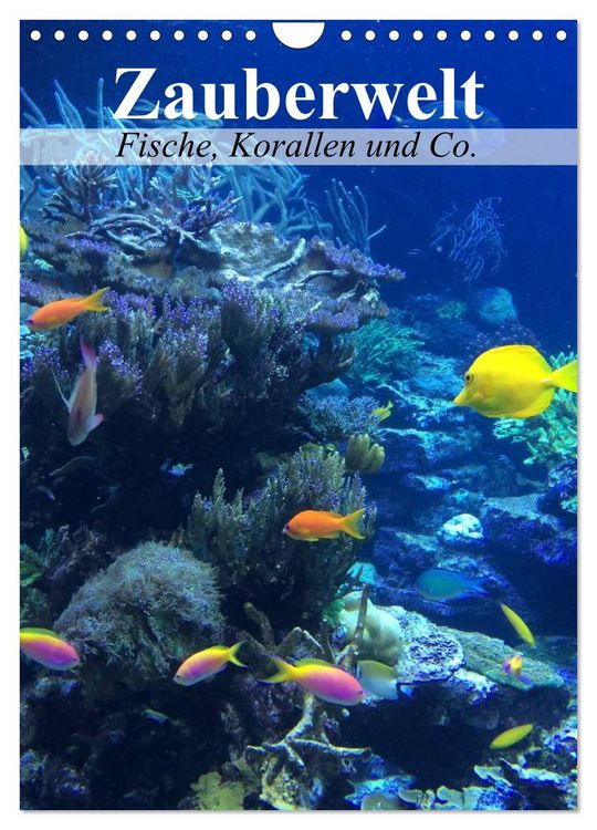 Produktbild: Zauberwelt. Fische, Korallen und Co. (Wandkalender 2026 DIN A4 hoch), CALVENDO Monatskalender