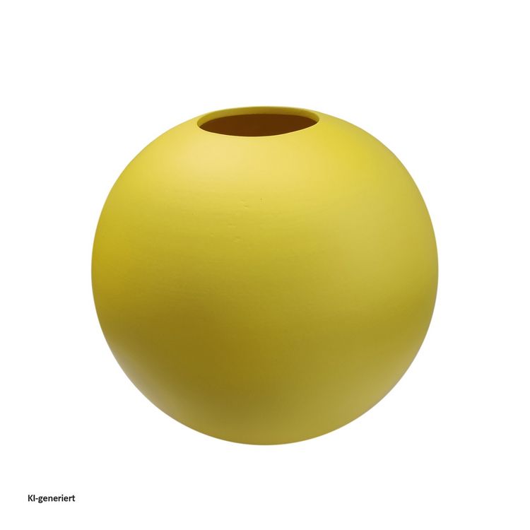 Produktbild: HTI-Living Kugelvase &Oslash; 25 cm Gelb Kugelvase &Oslash; 25 cm Gelb