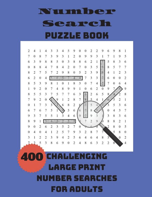 Produktbild: Number Search Puzzle Book