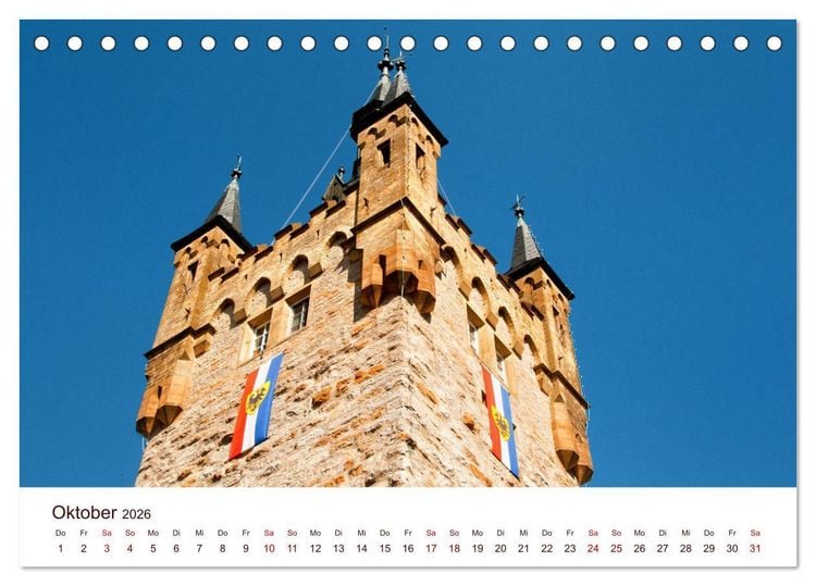 Produktbild: Bad Wimpfen. (Tischkalender 2026 DIN A5 quer), CALVENDO Monatskalender