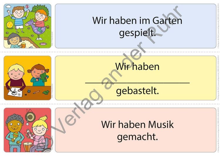 Produktbild: Das haben wir heute gemacht! &ndash; Bildkarten zu Aktivit&auml;ten in den Bildungsbereichen