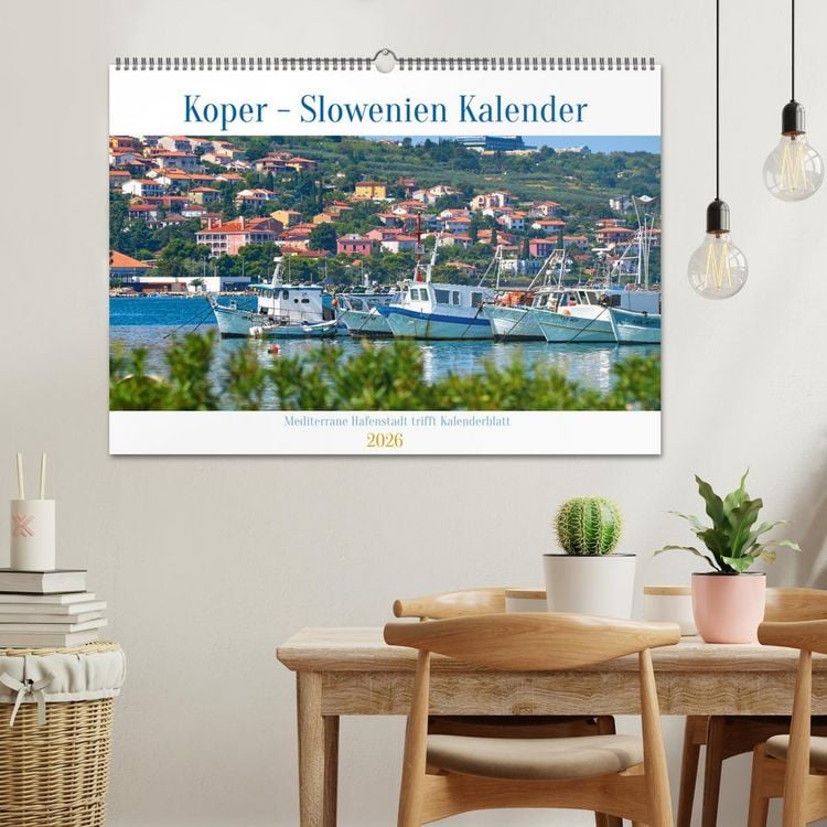 Produktbild: Koper - Slowenien Kalender (Wandkalender 2026 DIN A2 quer), CALVENDO Monatskalender