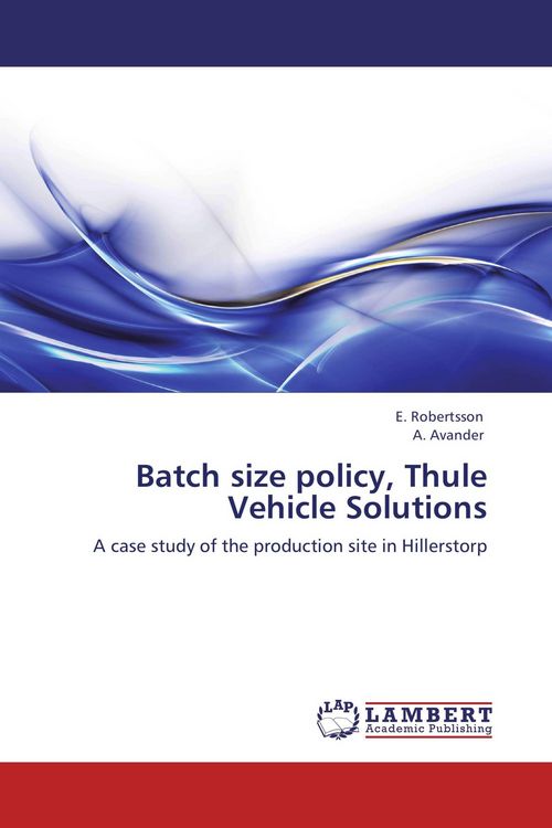 Produktbild: Batch size policy, Thule Vehicle Solutions