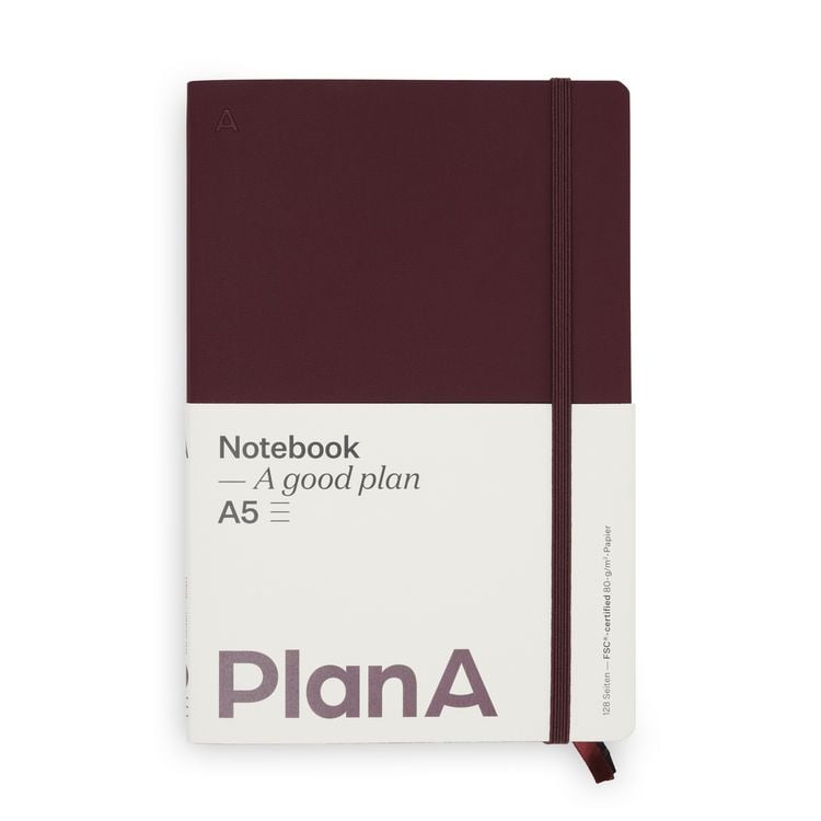 Produktbild: Notizbuch A5 Softcover Cozy Fig Liniert, 128 Seiten