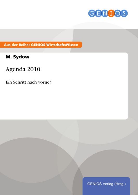 Produktbild: Agenda 2010