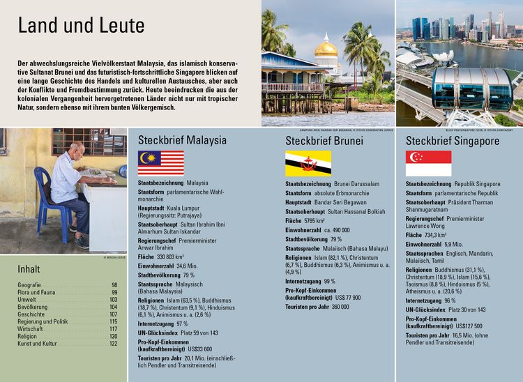 Produktbild: Stefan Loose Reisef&uuml;hrer Malaysia, Brunei und Singapore