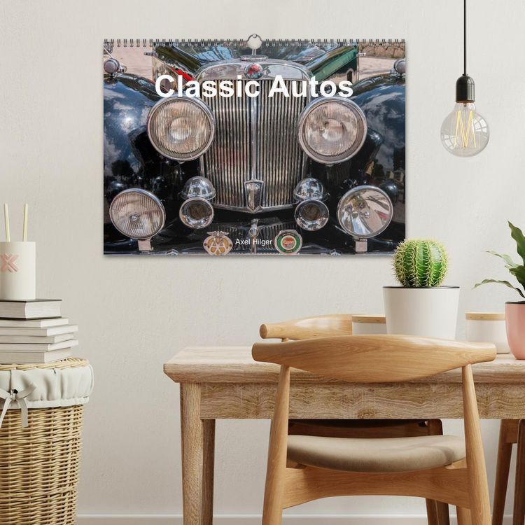Produktbild: Classic Autos (Wandkalender 2026 DIN A3 quer), CALVENDO Monatskalender
