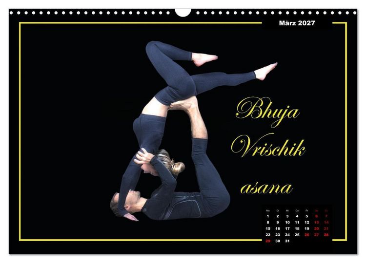 Produktbild: Yoga - Asana (Wandkalender 2027 DIN A3 quer), CALVENDO Monatskalender