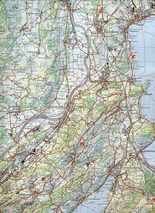Produktbild: Swisstopo 1 : 50 000 Rotkreuz