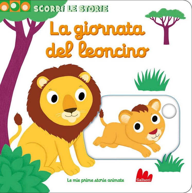 Produktbild: La giornata del leoncino. Scorri le storie