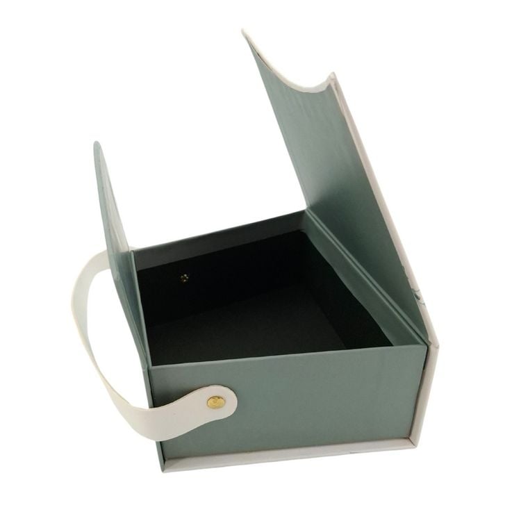 Produktbild: Geschenkbox F&uuml;r dich Handtaschenform gr&uuml;n
