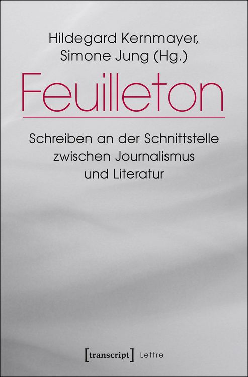 Produktbild: Feuilleton
