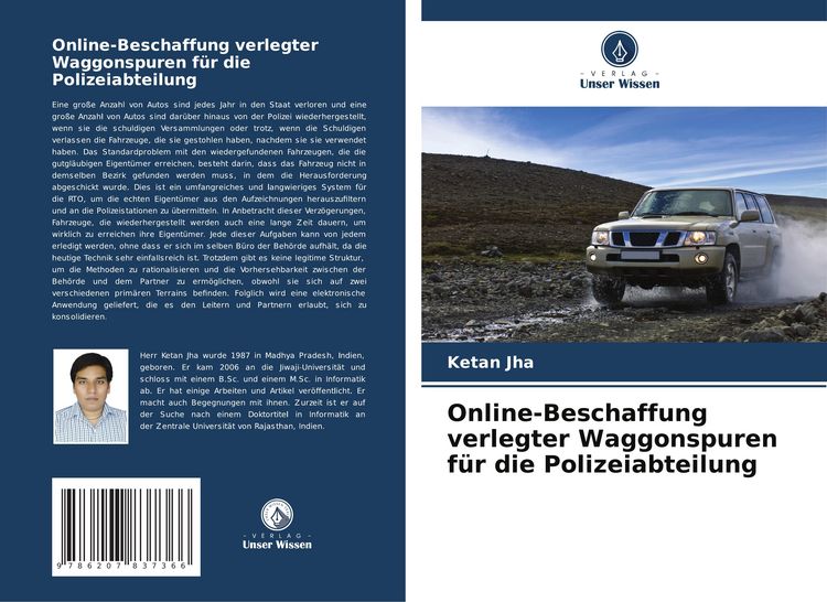 Produktbild: Online-Beschaffung verlegter Waggonspuren f&uuml;r die Polizeiabteilung
