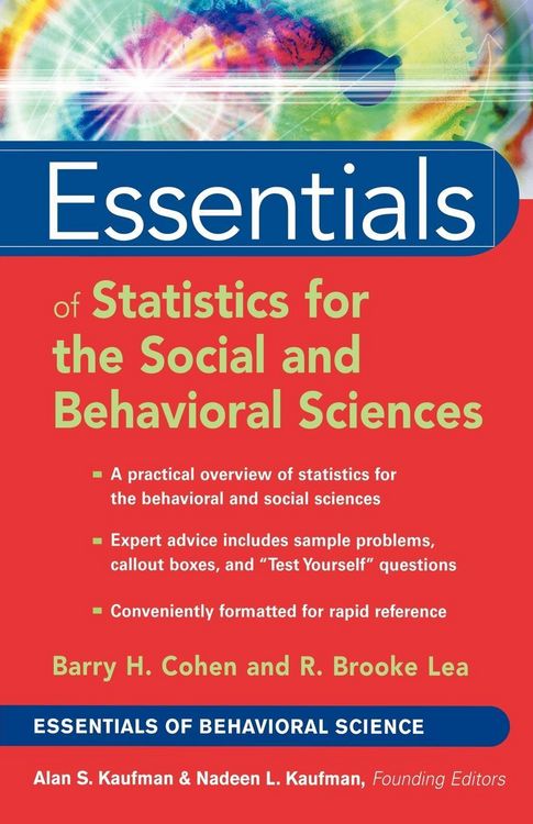 Produktbild: Essentials of Statistics for the Social and Behavioral Sciences