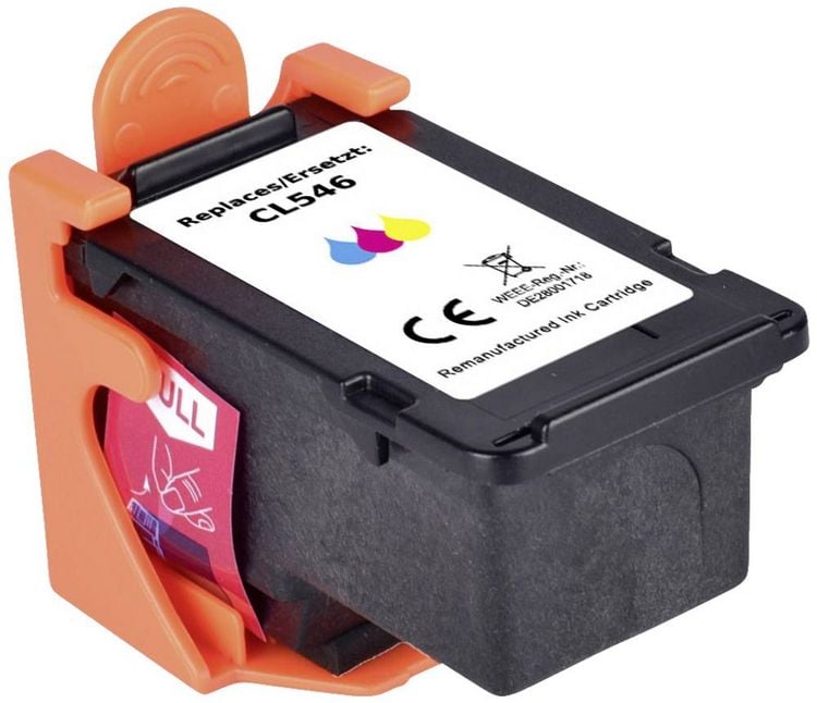 Produktbild: Renkforce Druckerpatrone ersetzt Canon CL-546 Kompatibel Cyan, Magenta, Gelb RF-5718870