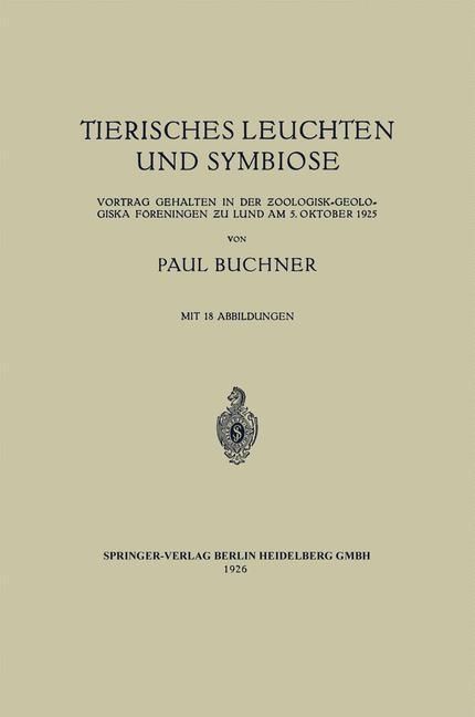 Produktbild: Tierisches Leuchten und Symbiose
