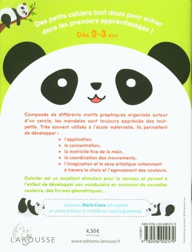 Produktbild: Les mandalas des p'tits pandas