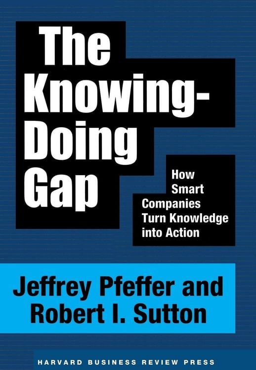 Produktbild: The Knowing-Doing Gap
