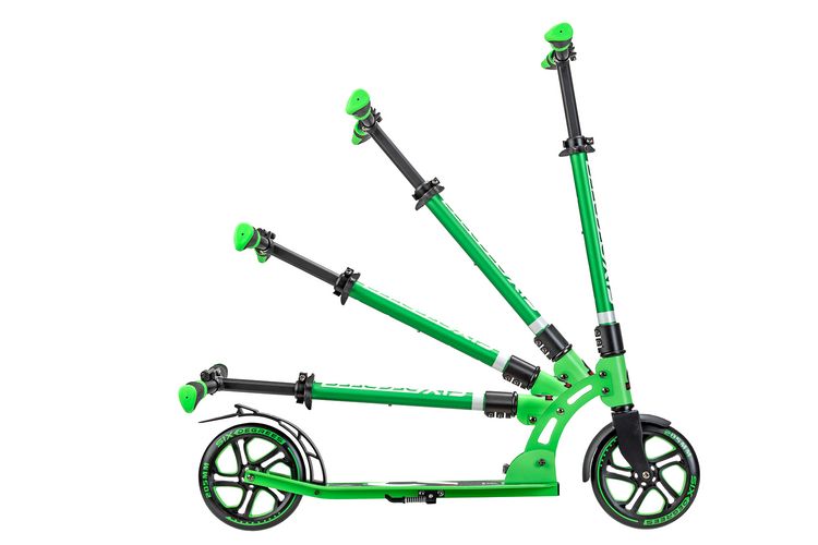 Produktbild: SIX DEGREES Alu Scooter 205 mm hellgr&Atilde;&frac14;n
