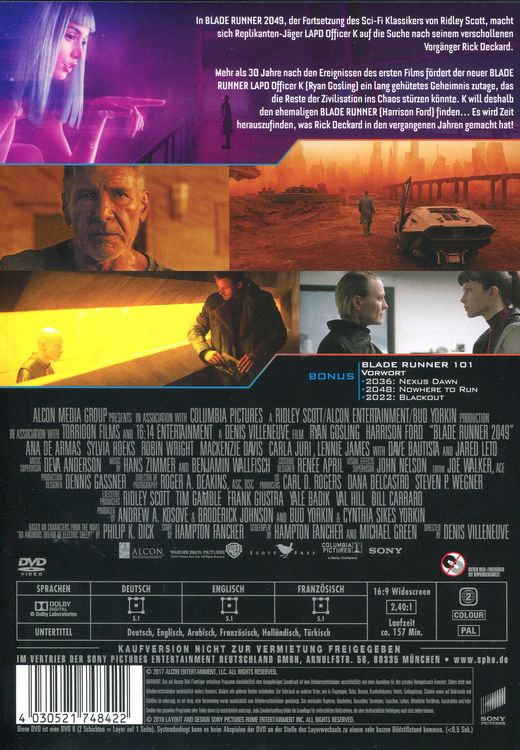 Produktbild: Blade Runner 2049