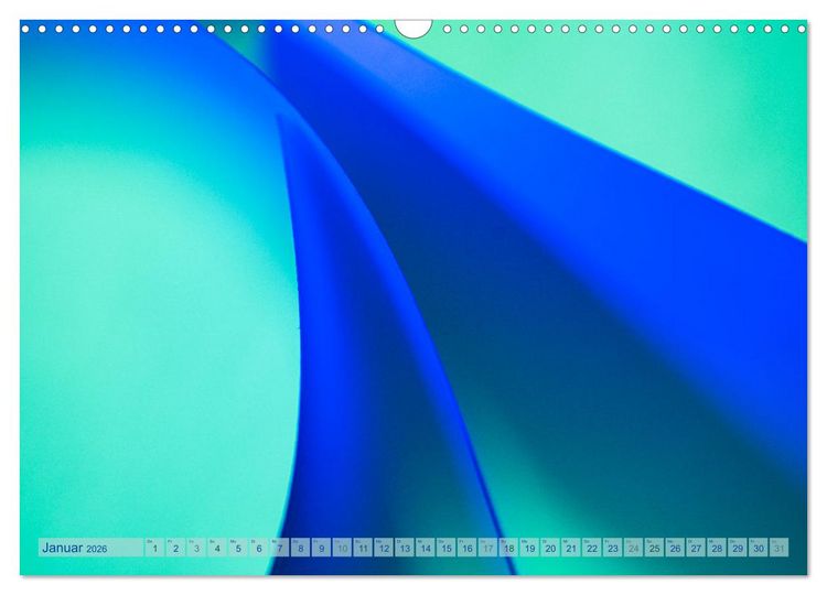 Produktbild: Formen und Farben - Abstrakte Makrofotografie (Wandkalender 2026 DIN A3 quer), CALVENDO Monatskalender