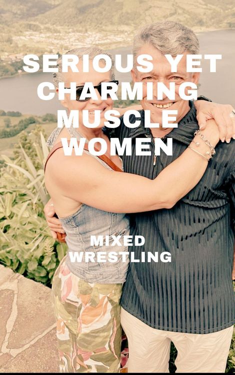 Produktbild: Serious Yet Charming Muscle Women Mixed Wrestling
