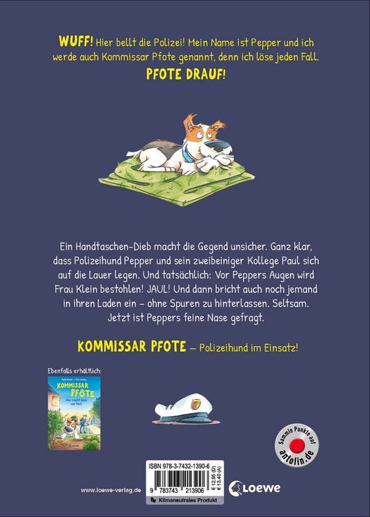Produktbild: Kommissar Pfote (Band 6) - Ein Einbruch ohne Spuren
