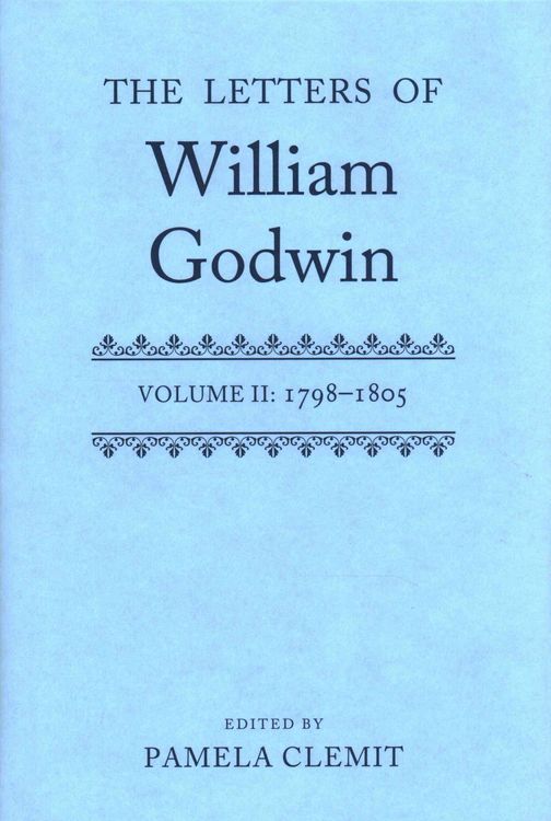 Produktbild: The Letters of William Godwin