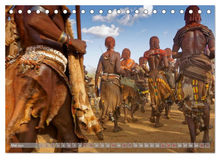 Produktbild: neunziggrad photoart: &auml;thiopien von nord nach s&uuml;d (Tischkalender 2026 DIN A5 quer), CALVENDO Monatskalender