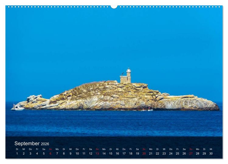 Produktbild: Zauberhaftes Elba (hochwertiger Premium Wandkalender 2026 DIN A2 quer), Kunstdruck in Hochglanz