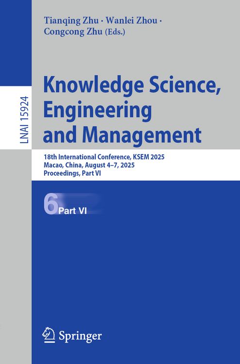 Produktbild: Knowledge Science, Engineering and Management