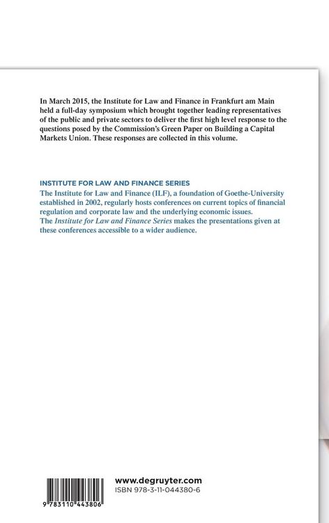 Produktbild: The European Capital Markets Union