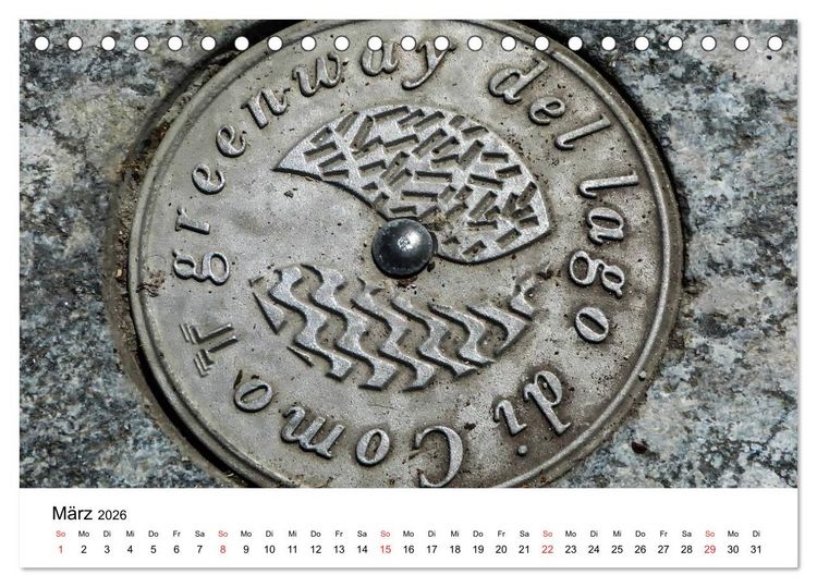 Produktbild: Impressionen vom Comer See (Tischkalender 2026 DIN A5 quer), CALVENDO Monatskalender