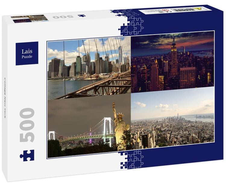 Produktbild: Lais Puzzle Collage New York 500 Teile