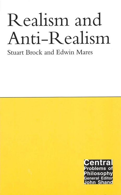 Produktbild: Realism and Anti-Realism