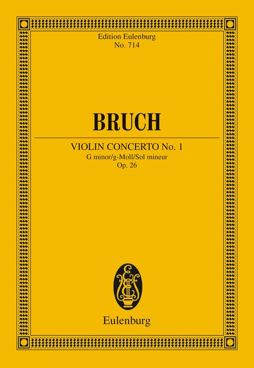 Produktbild: Violin Concerto No. 1 G minor