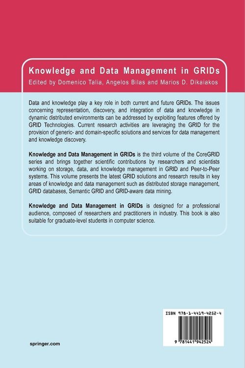 Produktbild: Knowledge and Data Management in GRIDs