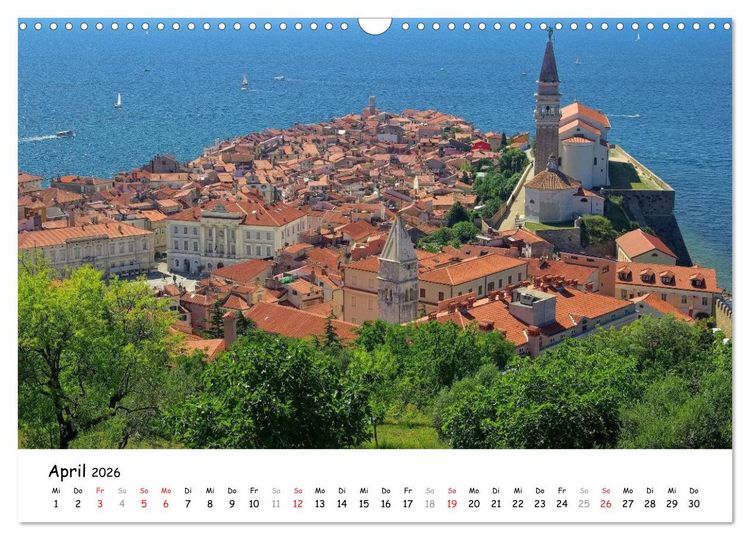 Produktbild: Istrien (Wandkalender 2026 DIN A3 quer), CALVENDO Monatskalender